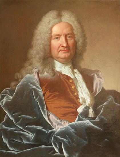 Hyacinthe Rigaud Portrait de Jean-Francois de La Porte oil painting image